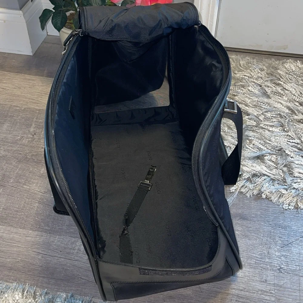 Gucci dog carrier/tote